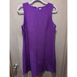 Old Navy Medium Textured Purple Dress